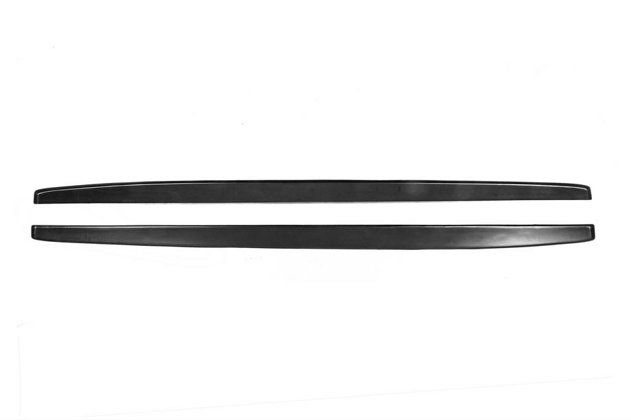 BMW 5 серія G30/G31 2017-2023 рр. Накладки на пороги DPT V-1 (під M-Sport/M5 пороги, чорний глянець) Фото 13