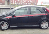 Fiat Punto Grande/EVO 2006-2018 рр. Бокові пороги DPT (2012-2018, Під фарбування) фото 2