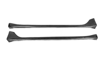 Mitsubishi Lancer X 2008- рр. Бокові пороги DPT (Під фарбування) фото 2