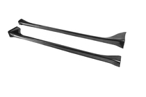 Mitsubishi Lancer X 2008- рр. Бокові пороги DPT (Під фарбування) фото 3