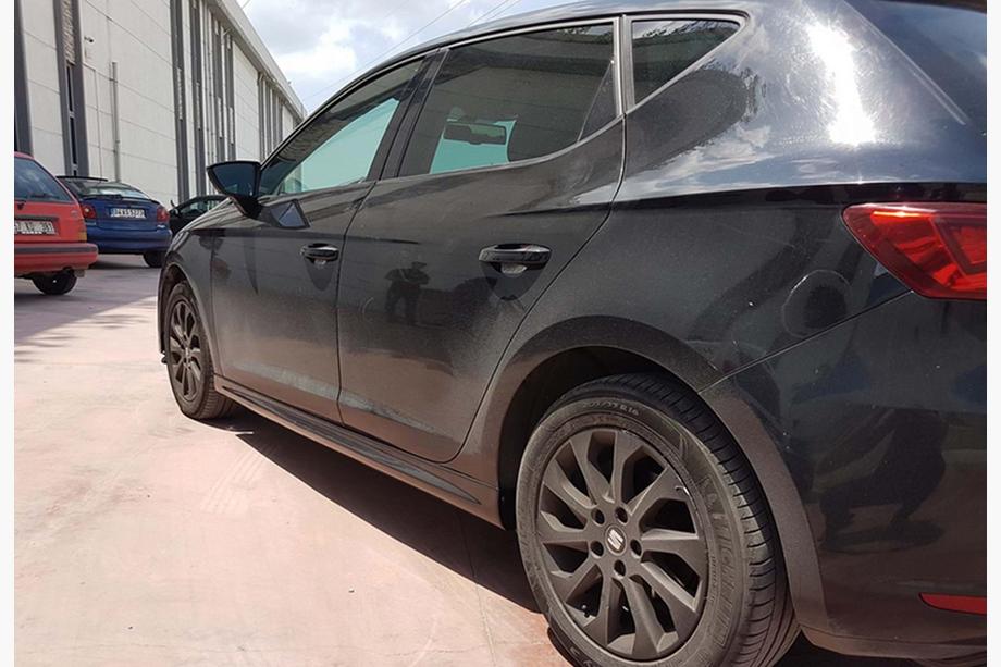Seat Leon 2013-2020 рр. Бокові пороги DPT V-8 (під фарбування) Фото 6