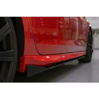 Універсальна накладки на бокові пороги DPT Aero Black (чорний глянець) фото 1