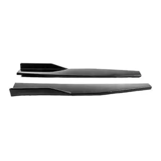 Універсальна накладки на бокові пороги DPT Aero Black (чорний глянець) фото 4