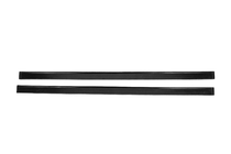 Універсальна накладки на бокові пороги DPT Lower Lip Black (чорний глянець) фото 6