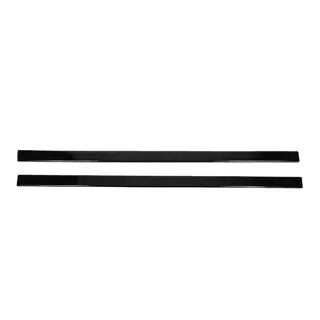 Універсальна накладки на бокові пороги DPT Lower Lip Black (чорний глянець) фото 1