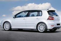 Volkswagen Golf 5 2003-2009 рр. Бокові пороги DPT (Під фарбування) фото 3