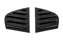 BMW 3 серія E90/E91 2005-2011 рр. Накладки на задні вікна DPT (чорний глянець, 2шт) фото 2