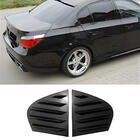 BMW 5 серія E60/E61 2003-2010 рр. Накладки на задні вікна DPT (чорний глянець, 2шт) фото 1