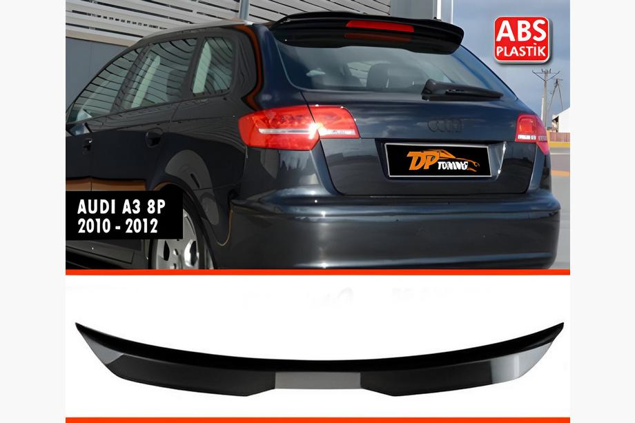 Audi A3 2003-2012 рр. Спойлер DPT V-1 (2010-2012, HB, чорний глянець) Image