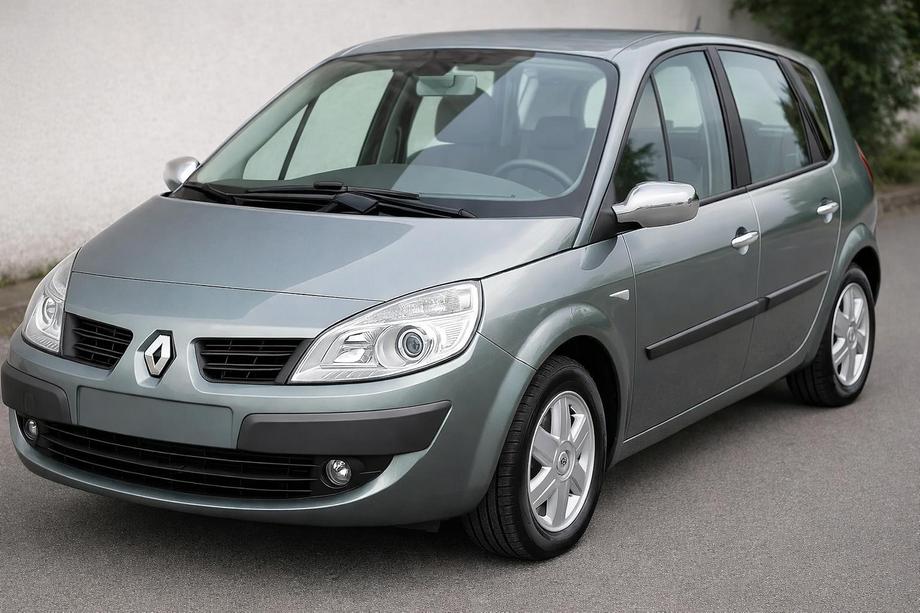 Renault Scenic/Grand 2003-2009 рр. Накладки на дзеркала (2 шт, пласт) Фото 1