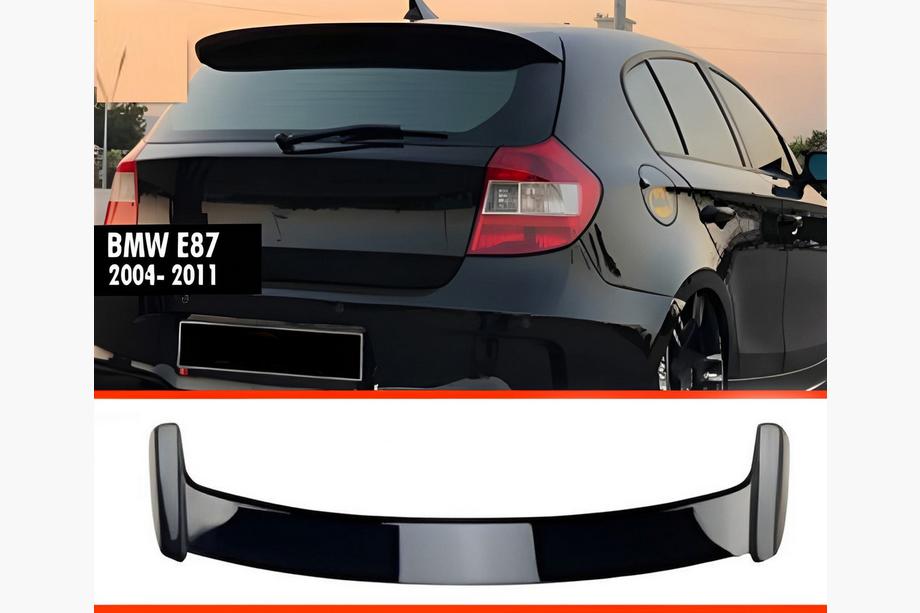 BMW 1 серія E81/E82/E87/E88 2004-2011 рр. Спойлер DPT (для E81/E87, чорний глянець) Фото 1