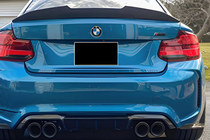 BMW 2 серія F22/F23 2014-2021 рр. Спойлер PSM-Style (для F22, чорний глянець) фото 1