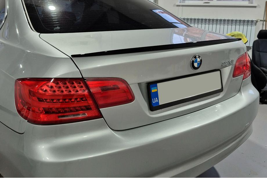 BMW 3 серія E92/E93 2006-2013 рр. Спойлер M3-Style (для E92, чорний глянець) Image