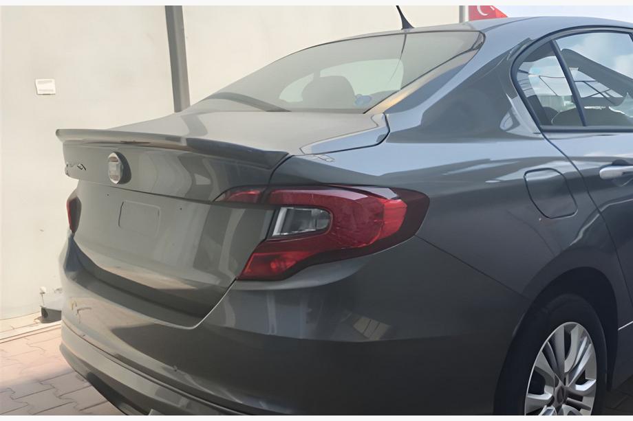 Fiat Tipo 2016- рр. Спойлер DPT (SD, чорний глянець) Image