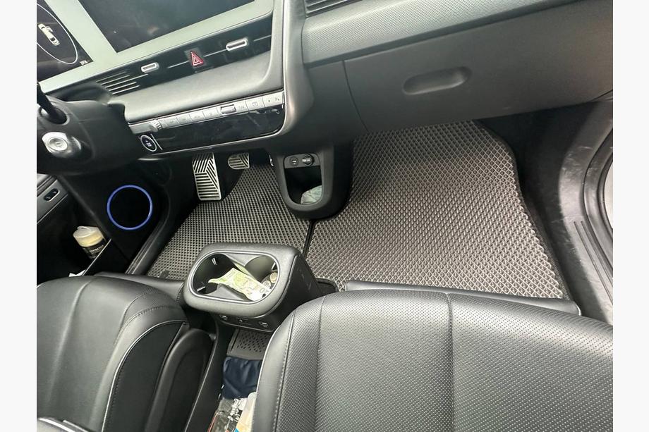 Hyundai Ioniq 5 2021- рр. Килимки EVA (Чорний) Image