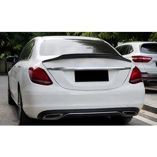 Спойлер DPT V-2 (чорний глянець) Mercedes C-сlass W205 2014-2021 рр. фото 1
