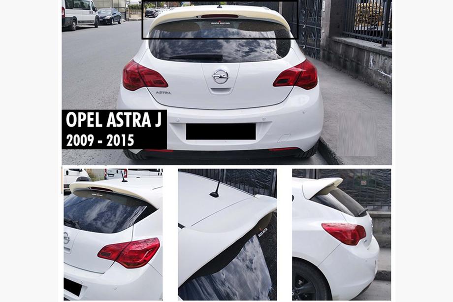Opel Astra J 2009-2015 рр. Спойлер DPT (HB, Під фарбування) Фото 8