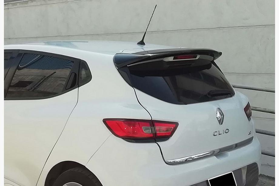 Renault Clio IV 2012-2019 рр. Спойлер DPT V-2 (Під фарбування) Фото 1
