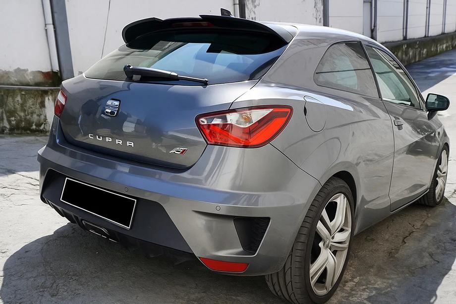 Seat Ibiza 2010-2017 рр. Спойлер DPT (2 дверки, під фарбування) Фото 2