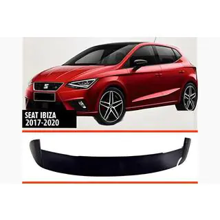 Спойлер DPT (2017-2020, чорний глянець) Seat Ibiza 2017- рр.