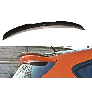 Спойлер DPT V-1 (2009-2012, чорний глянець) Seat Leon 2005-2012 рр. фото 1