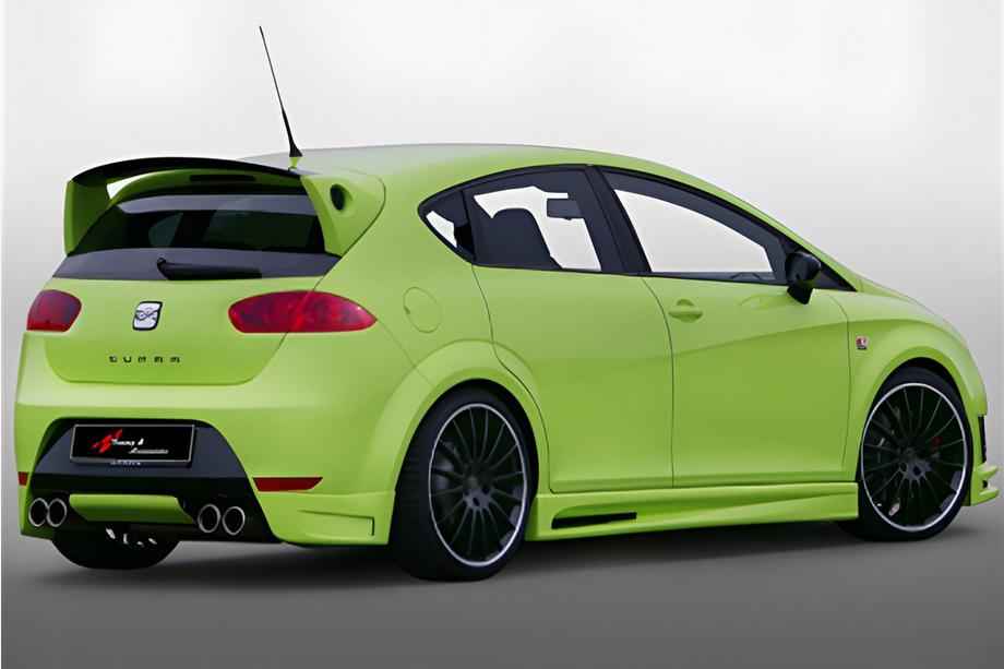 Спойлер DPT V-2 (2009-2012, чорний глянець) Image