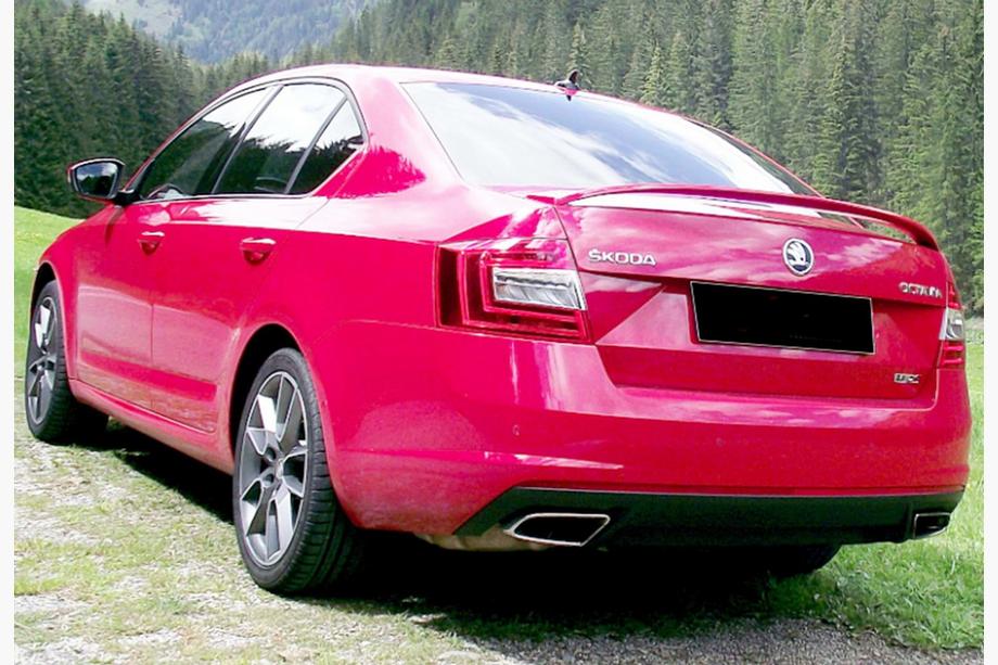 Skoda Octavia III A7 2013-2019 рр. Спойлер DPT RS-Style (Під фарбування) Фото 2