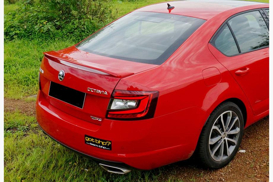 Skoda Octavia III A7 2013-2019 рр. Спойлер DPT RS-Style (Під фарбування) Фото 1