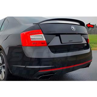 Спойлер DPT V-5 (чорний глянець) Skoda Octavia III A7 2013-2019 рр. фото 3