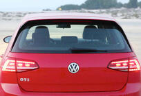 Спойлер DPT V-1 (HB, чорний глянець) фото 1