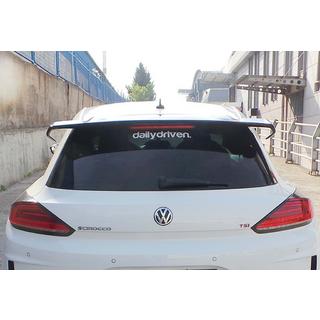 Спойлер DPT V-1 (2014-2017, чорний глянець) Volkswagen Scirocco 2008-2017 рр. фото 1