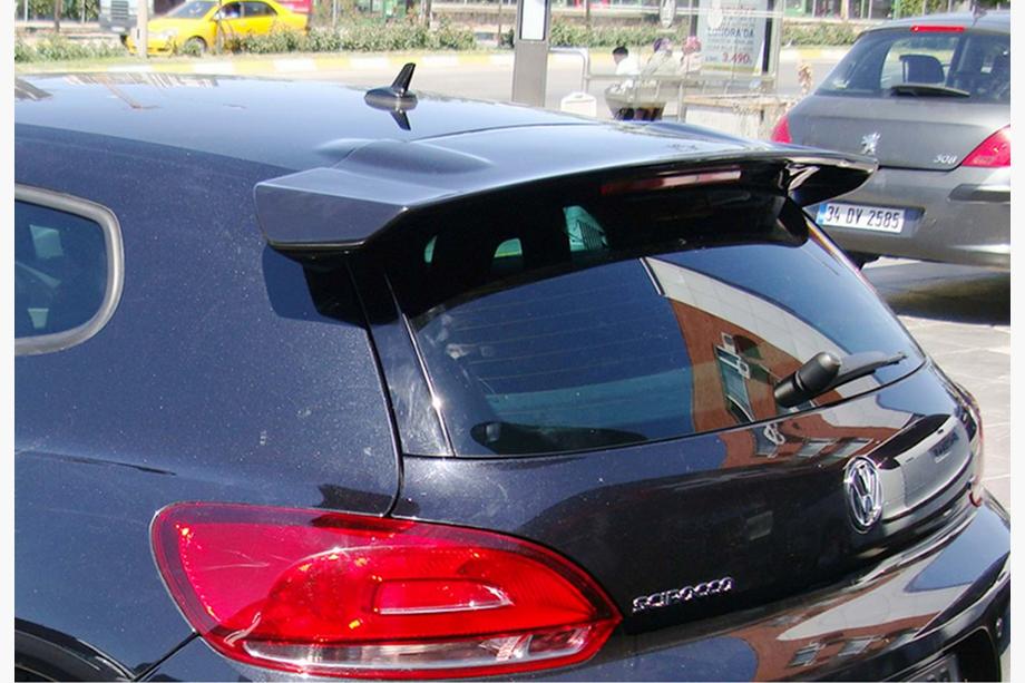 Volkswagen Scirocco 2008-2017 рр. Спойлер DPT V-3 (2008-2013, чорний глянець) Фото 2