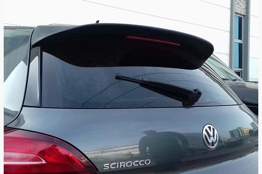 Volkswagen Scirocco 2008-2017 рр. Спойлер DPT V-4 (2008-2013, чорний глянець) Фото 6