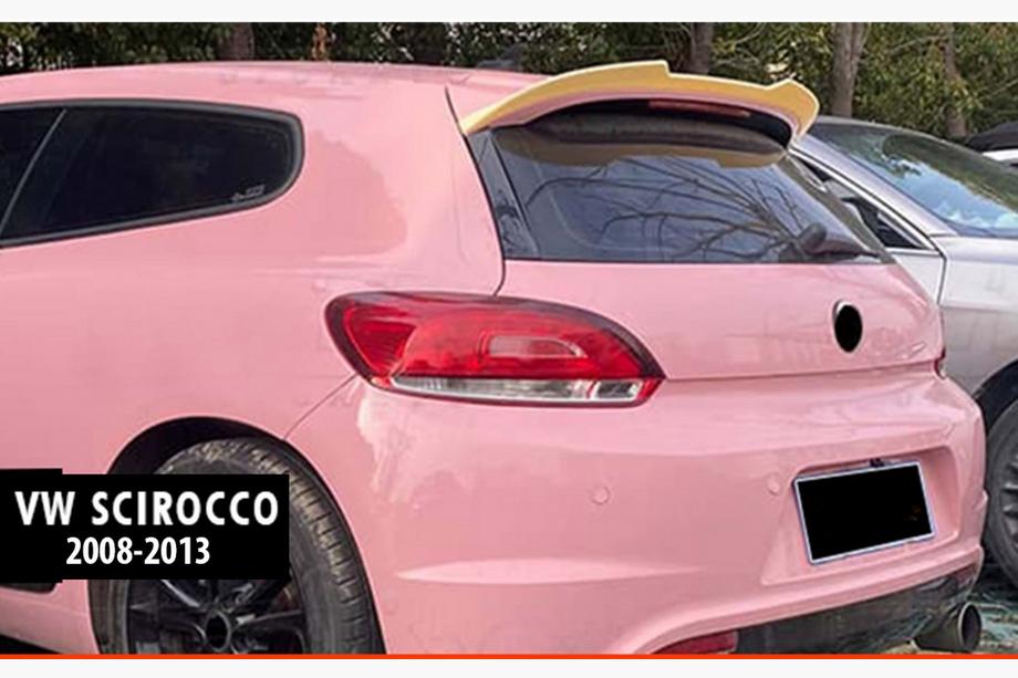 Volkswagen Scirocco 2008-2017 рр. Спойлер DPT V-5 (2008-2013, чорний глянець) Image