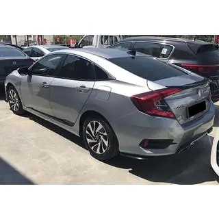 Задні FLAP накладки DPT (чорний глянець) Honda Civic Sedan X 2016-2021 рр. фото 2