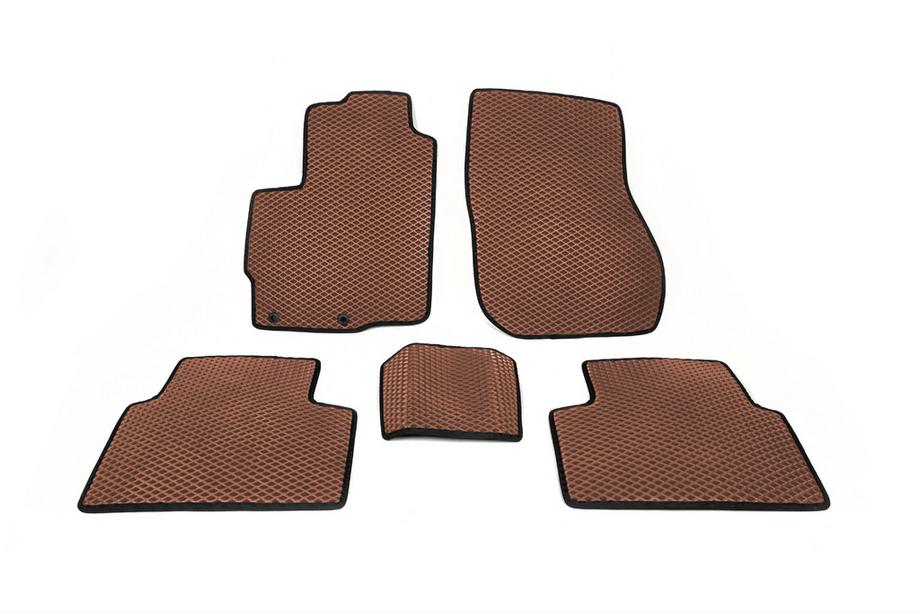Mitsubishi Outlander 2006-2012 рр. Килимки EVA (Коричневий) Image