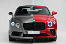 Bentley Continental GT 2011-2018 рр. Комплект рестайлінгу в 2018-2024 фото 1