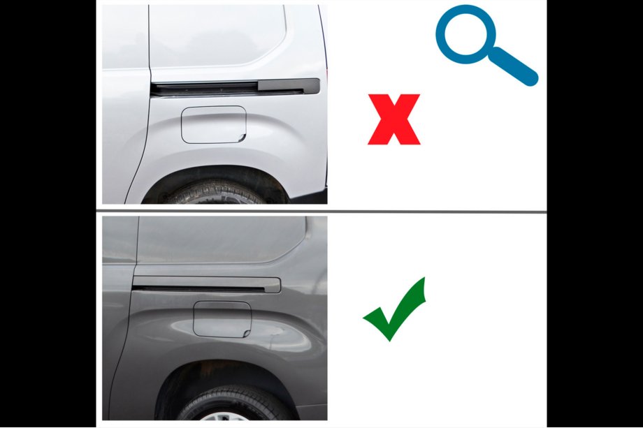 Toyota Proace City 2016- рр. Молдинги здвіжної дверки (2 шт., нерж) Фото 7