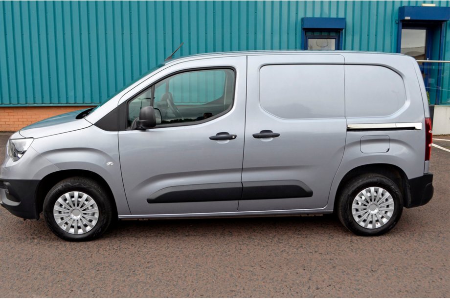 Toyota Proace City 2016- рр. Молдинги здвіжної дверки (2 шт., нерж) Фото 4
