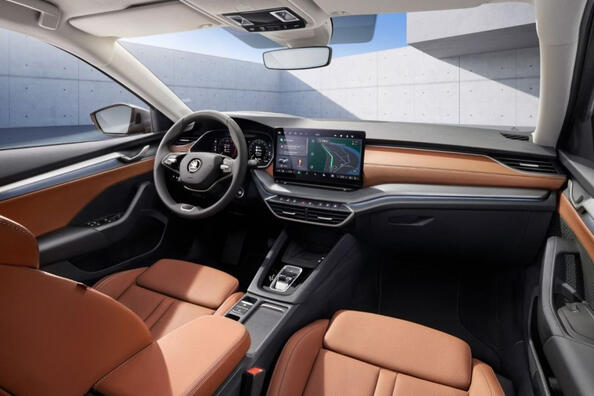 Огляд Skoda Octavia Combi IV покоління: рестайлінг 2024 року Фото 4
