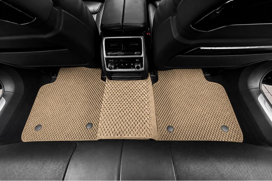 BMW 7 серія G11/G12 2015-2022 рр. Килимки EVA (для G12, Бежевий) Фото 3