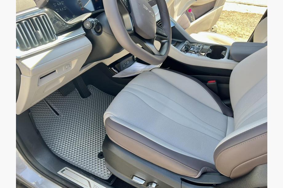 BYD Song Plus EV 2020- рр. Килимки EVA (для BYD Song Plus EV, Сірий) Image