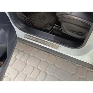 Універсальні накладки на пороги BMW M Performance V-1 (4 шт., нерж) фото 4