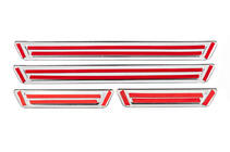 Opel Універсальні накладки на пороги Opel V-1 (4 шт., нерж) фото 4