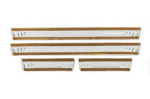 Citroen Універсальні накладки на пороги Citroen V-2 (4 шт., нерж) фото 4