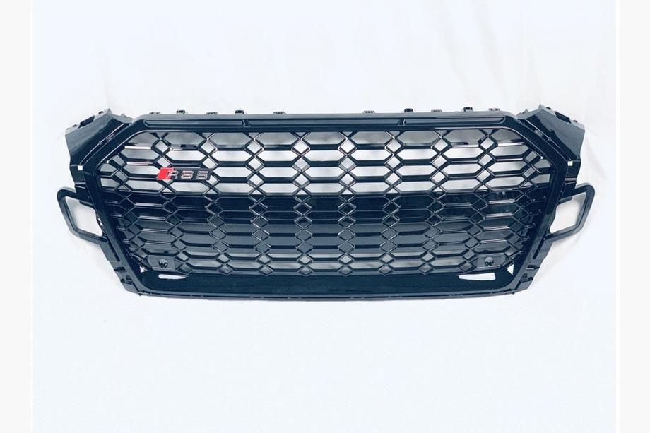 Audi A5 2016-2025 рр. Передня решітка RS-style (2020-2025, чорна) Image