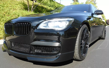 BMW 7 серія F01/F02 2008-2015 рр. Ніздрі 1 Bar (чорний глянець) фото 3
