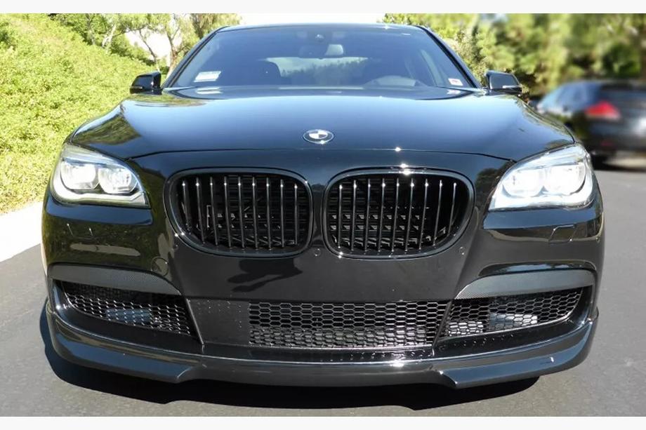 BMW 7 серія F01/F02 2008-2015 рр. Ніздрі 1 Bar (чорний глянець) Image