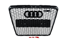 Audi A6 C6 2004-2011 рр. Передня решітка RS-style (чорна) фото 4