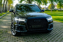 Audi Q7 2015-2026 рр. Передня решітка RSQ7-style (2015-2019, чорна) фото 3